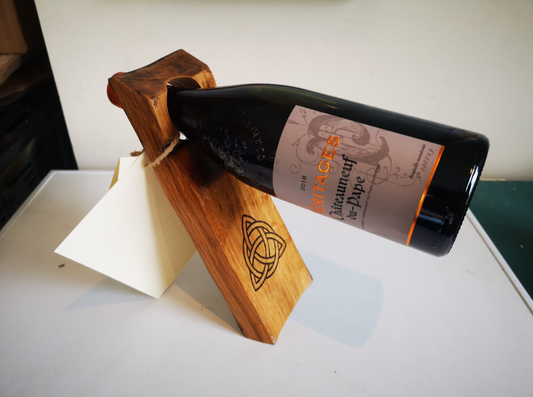 Reclaimed Whisky Wood Bottle Balance